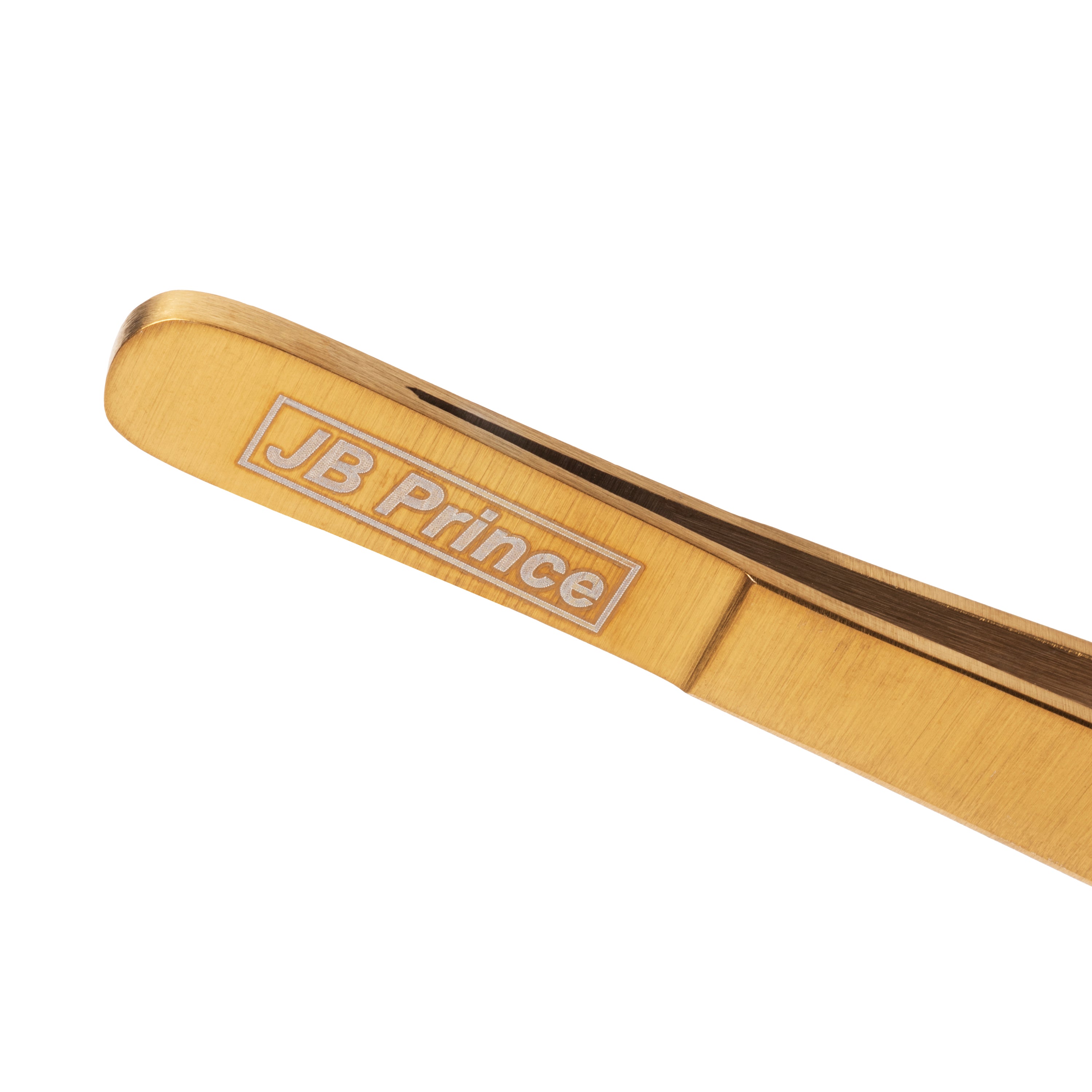 JB Prince Offset Fine Tip Tweezer - 7.8 Inches | Professional Utensils