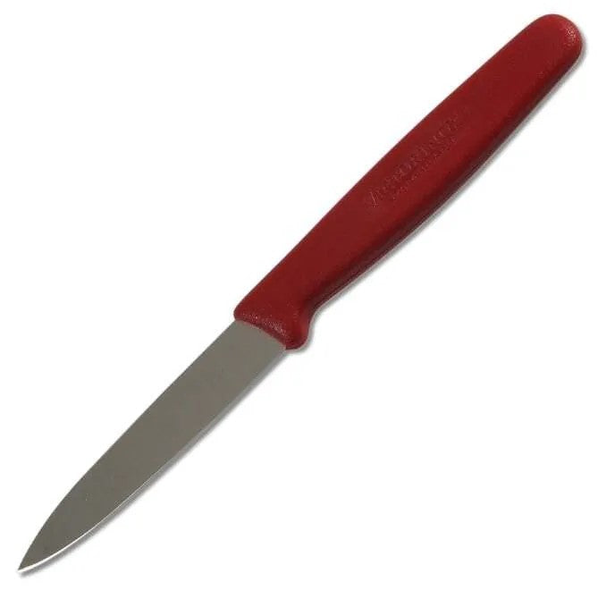 Victorinox Paring Knife Straight Edge 3.1 inch Red