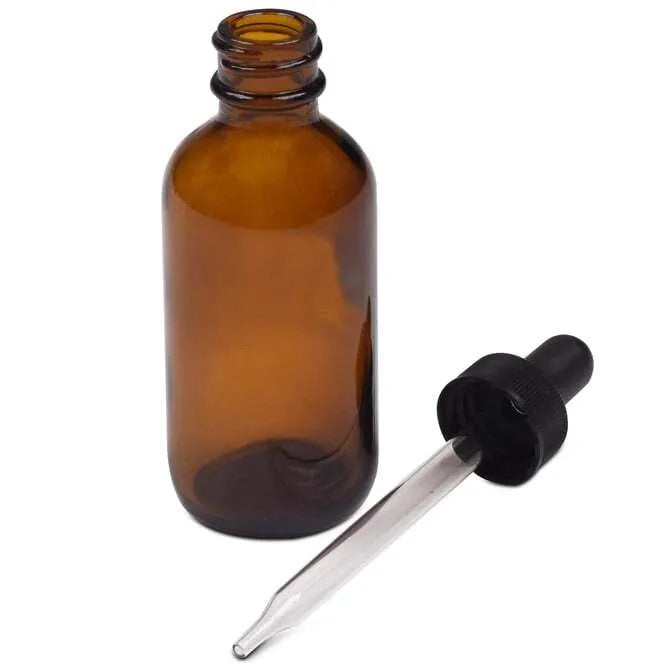 Amber Glass Dropper Bottle