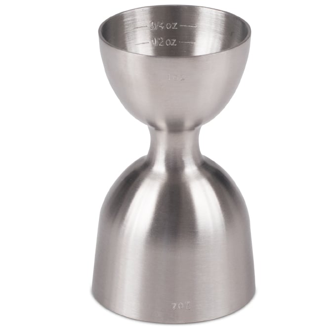 HUBERT® 3/4 and 1 1/4 oz Stainless Steel Double Jigger