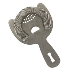 Barfly Heavy Duty Spring Bar Strainer - Stainless Steel Vintage