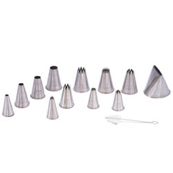 Pastry Tip Set - 12 piece