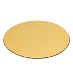 Round Pastry Boards - 4 inch - Gold