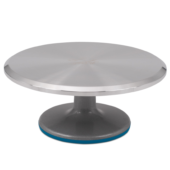 A&B Home 48457 2-Tier 17 X 12 inch Polished Gold/Black Float Glass/Black  Granite Cake Stand