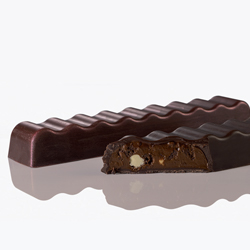 Chocolog Wavy Nougat Bar Chocolate Mold