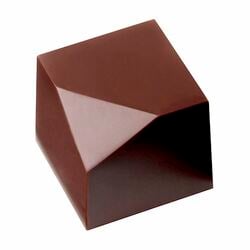 24 Forms Square Tab Poly Chocolate Mold