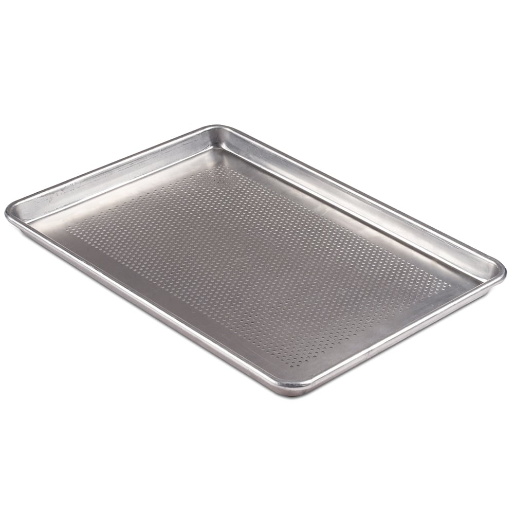 Commercial Grade Bakery Perforated 12 7/8x 17 Half Size Sheet Pans