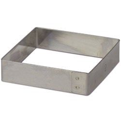 Square Ring Mold 8cm (3.25 inch x 3/4 inch)