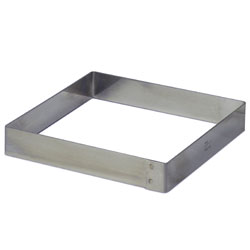 Square Ring Mold 16cm (6.5 inch x 3/4 inch)