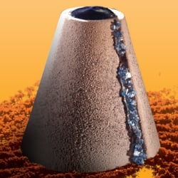 Pavoflex Silicone Ridged Cone Mold