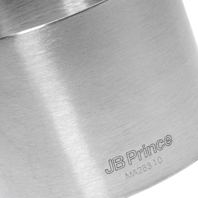 Seamless Stainless Steel Ring by JB Prince - 2.3 x 2.9 inches