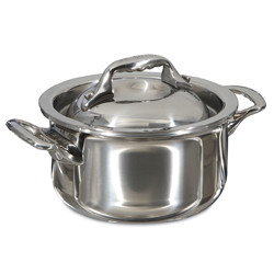 Mini Stewpan with Lid - 3.75-inch Diameter