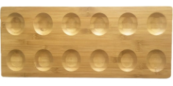 12 Cavity Jo Bamboo Tray