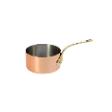 Copper Saucepan with Brass Handle 5.5 inch diameter