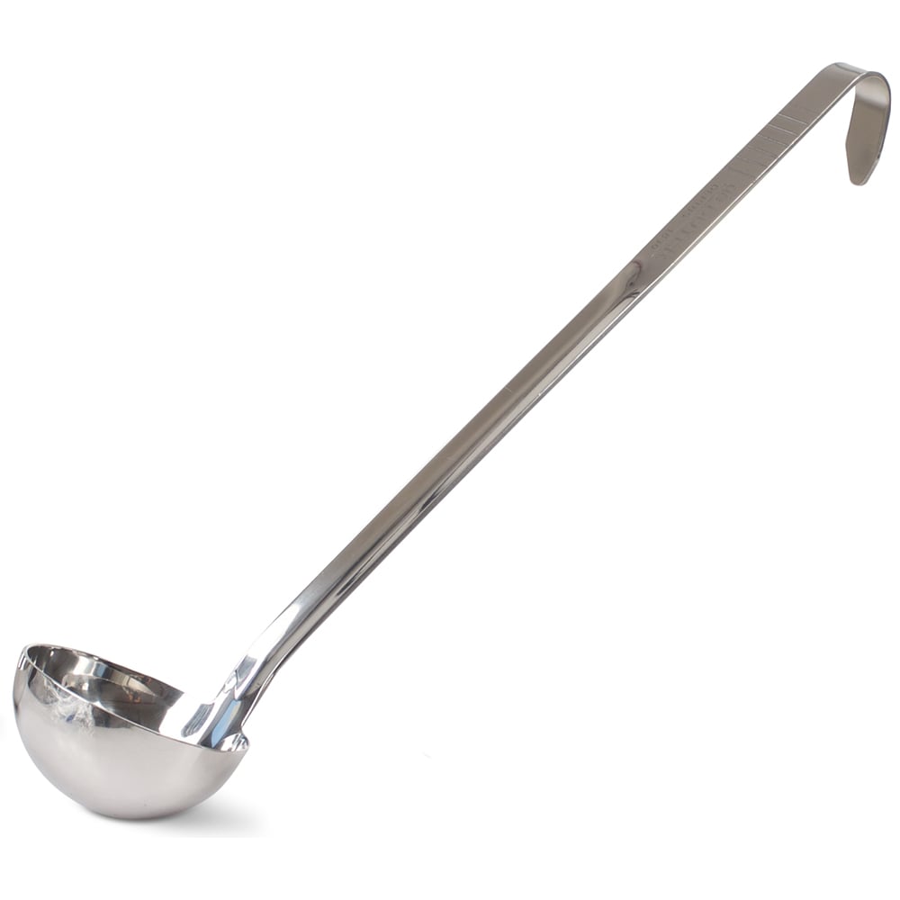 Choice 2 oz. One-Piece Stainless Steel Ladle