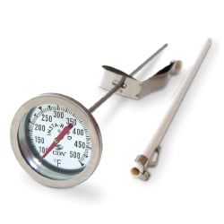 Long Stem Fry Thermometer With Clip