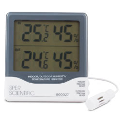 In/Out Humidity / Temp Monitor