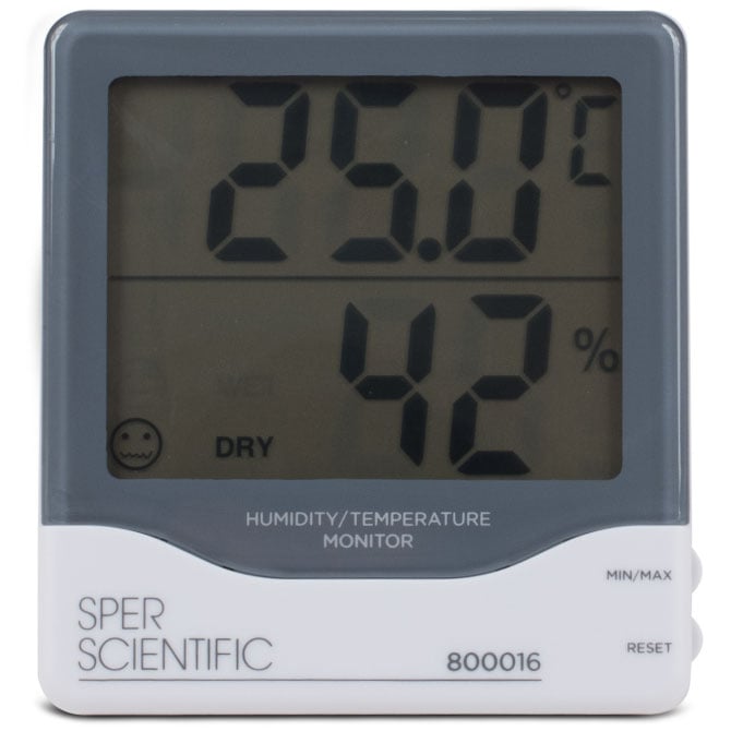 digital humidity and temperature monitor