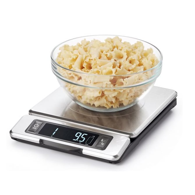 OXO Good Grips Digital Glass Food Scale with Pull Out Display, 11