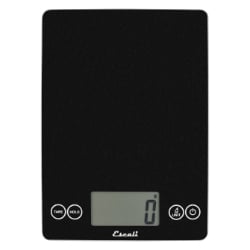 15lb Black Digital Glass Scale