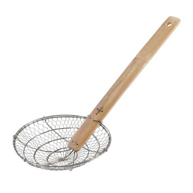 RJ Legend Stainless Steel Spider Strainer with Handle