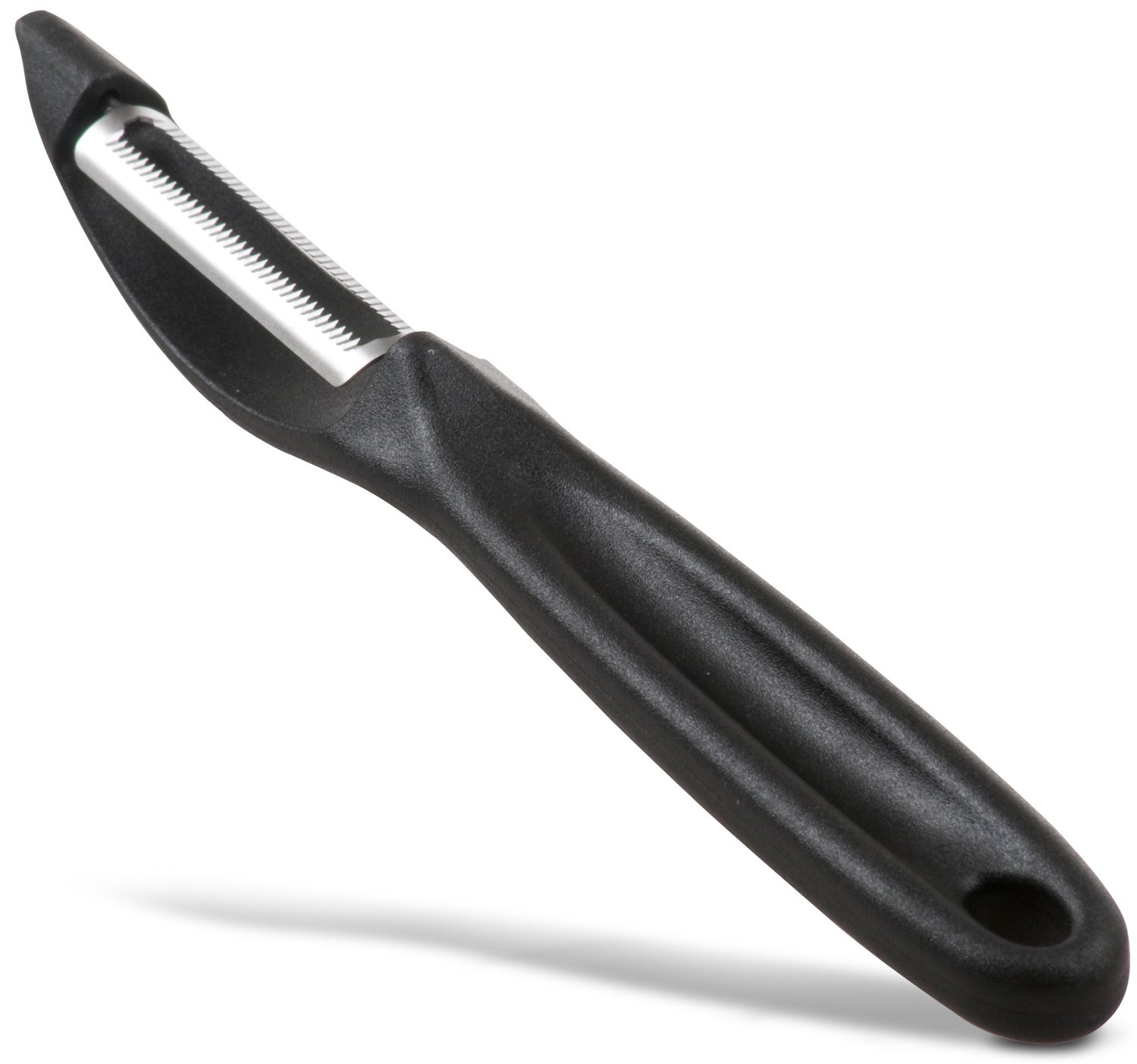 Victorinox Stainless Steel Universal Peeler with Black Nylon Handle