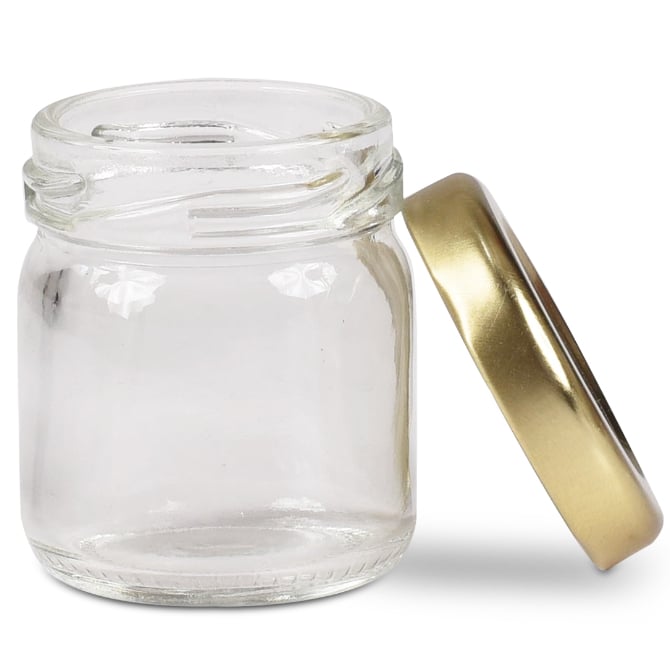 Mini Glass Jars with Screwtop Cap