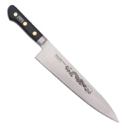 Misono Carbon Steel Chef's Knife with Dragon Etching - 9.5