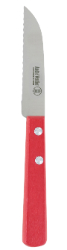 Verdier Serrated Paring Knife Red