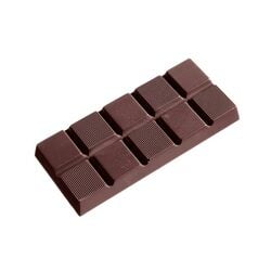 Poly Chocolate Bar Mold - Textured Square - 5 Forms