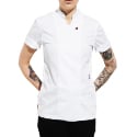 Tilit Women's Chef Coat - Short Sleeve, White - Large