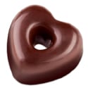 Fiorani Heart Chocolate Molds  - 21 forms