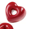 Fiorani Heart Chocolate Molds  - 21 forms