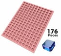 Square Gem Silicone Mold  with 176 Forms