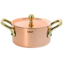 Inocuivre Stewpan and Lid with Brass Handle