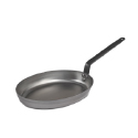 Heavy French Steel Oval Fry Pan