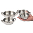 Piazza 3-Ply 2-Handled Saute Pans