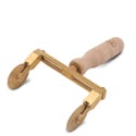 La Gondola Double Smooth Brass Roller Cutter