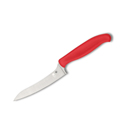 Spyderco Pointed Z-Cut - Plain Blade - Red