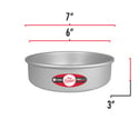 Fat Daddio's Pro Series Cake Pan - 6 x 3 in high