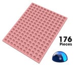 Gumdrop Dome Silicone Mold with 176 Forms at 2.15mL